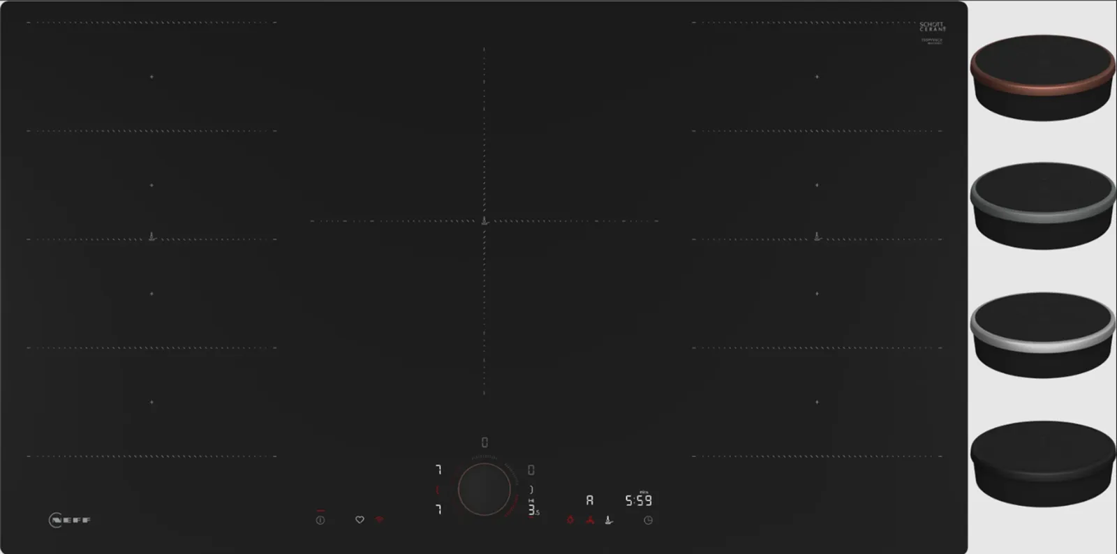 Варочная панель NEFF T69PYV4C0