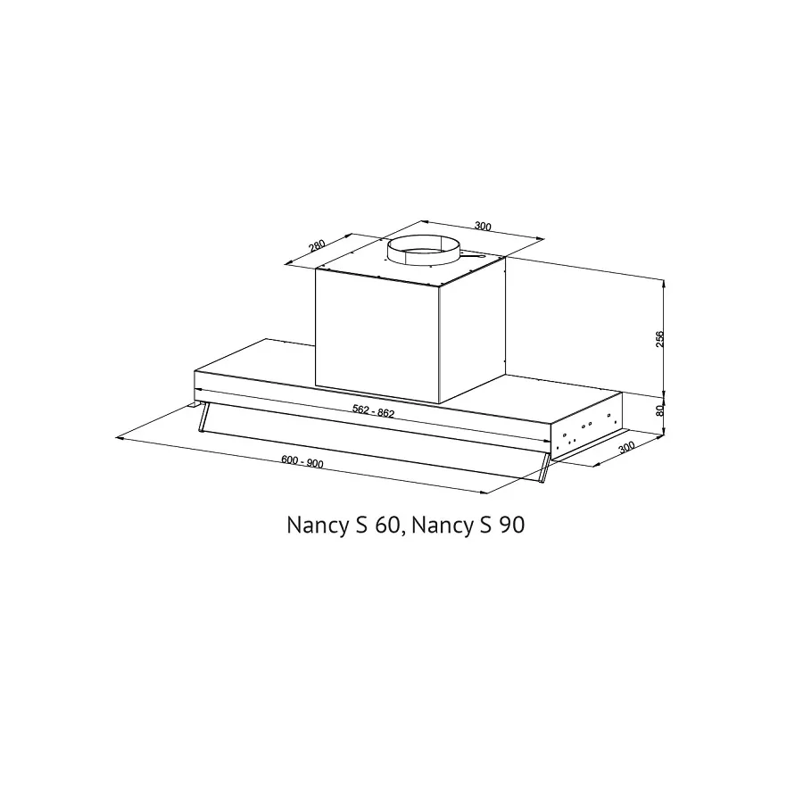 Вытяжка Kuppersberg NANCY S 90 Black — фото 9