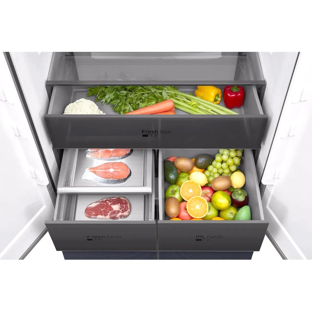 Холодильник Midea MDRM706BIE70 — фото 6