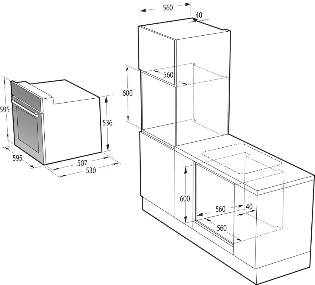 Духовой шкаф Gorenje BO6727E03NX — фото 7