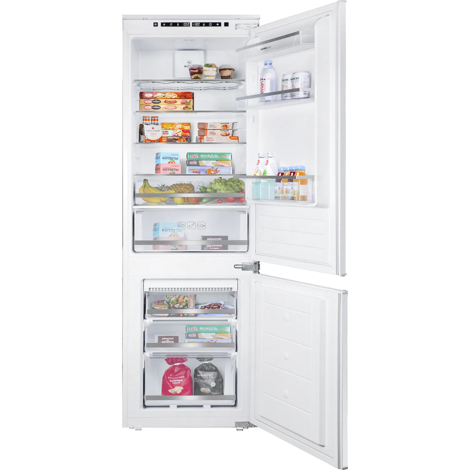 Холодильник HOMSair FB177NFFW Inverter — фото 2