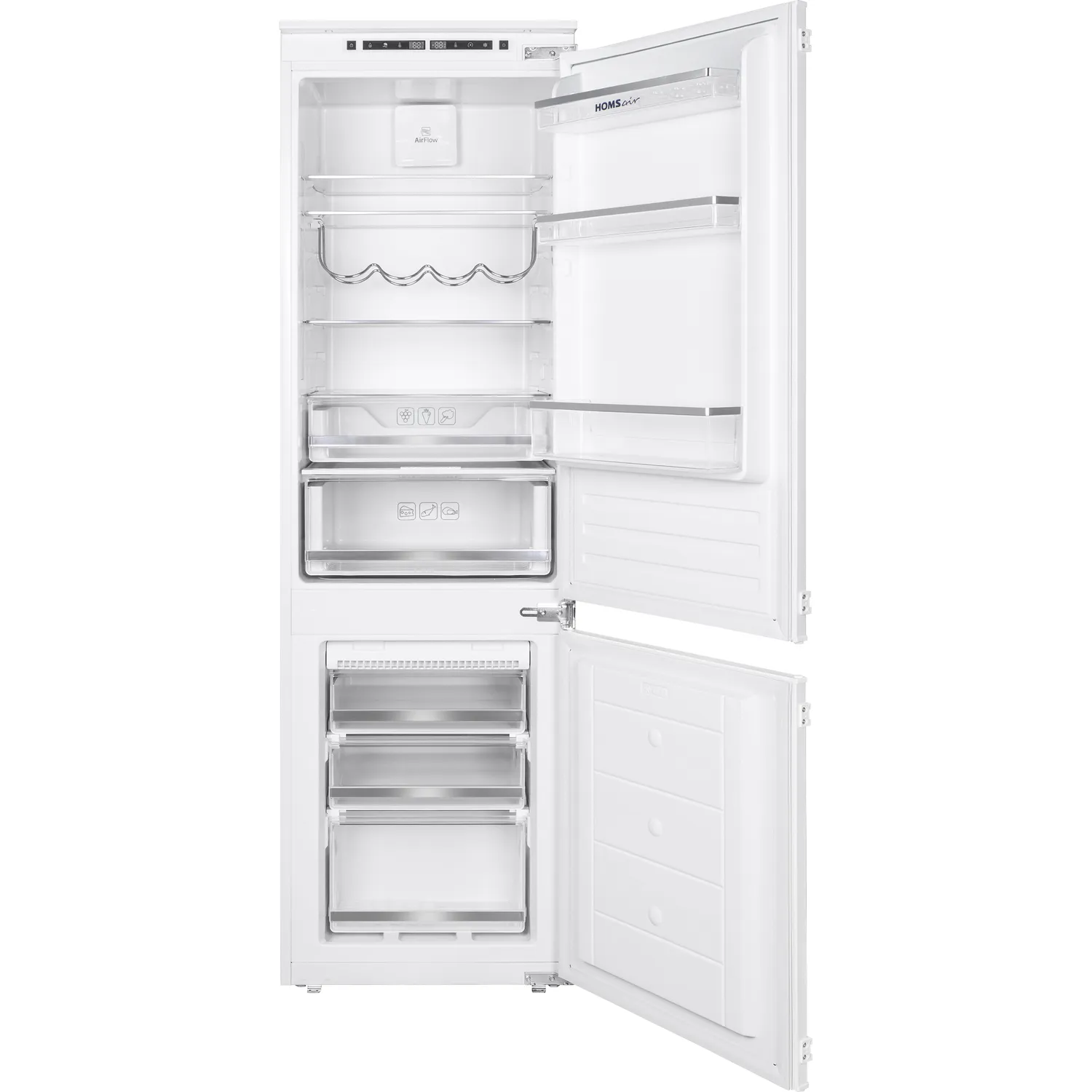 Холодильник HOMSair FB177NFFW Inverter — фото 3