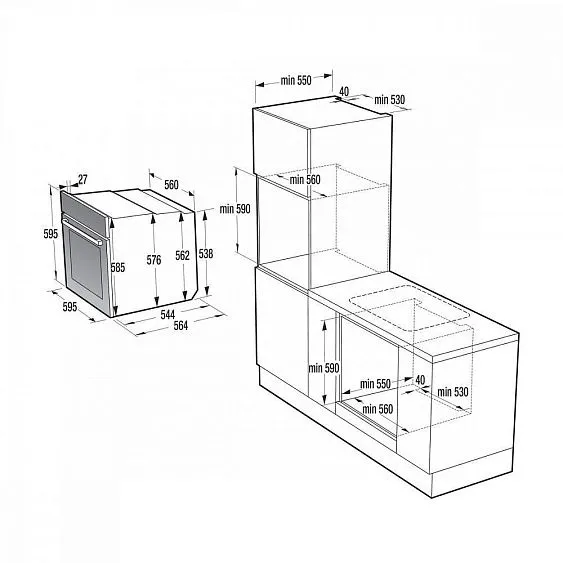 Духовой шкаф Gorenje BP6138B — фото 9