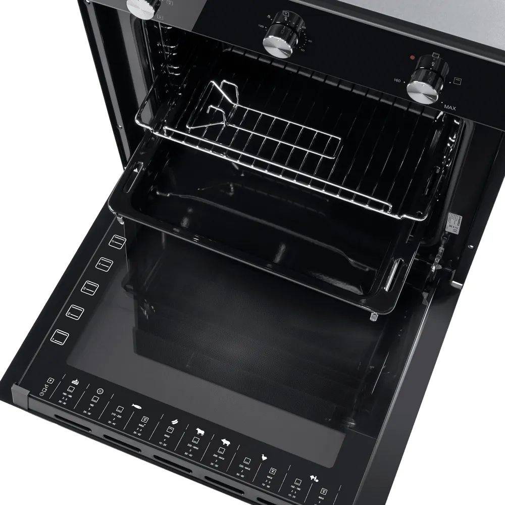 Духовой шкаф Maunfeld EOGC604B Slim — фото 4