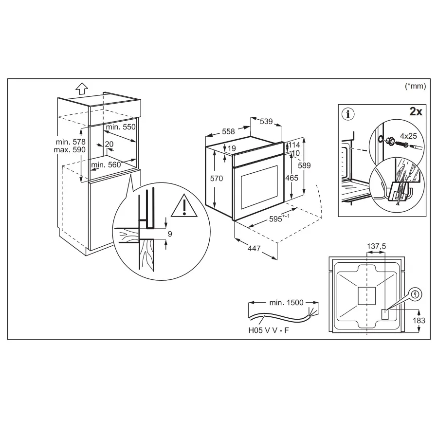 Духовой шкаф Electrolux EOD5C70BZ — фото 6