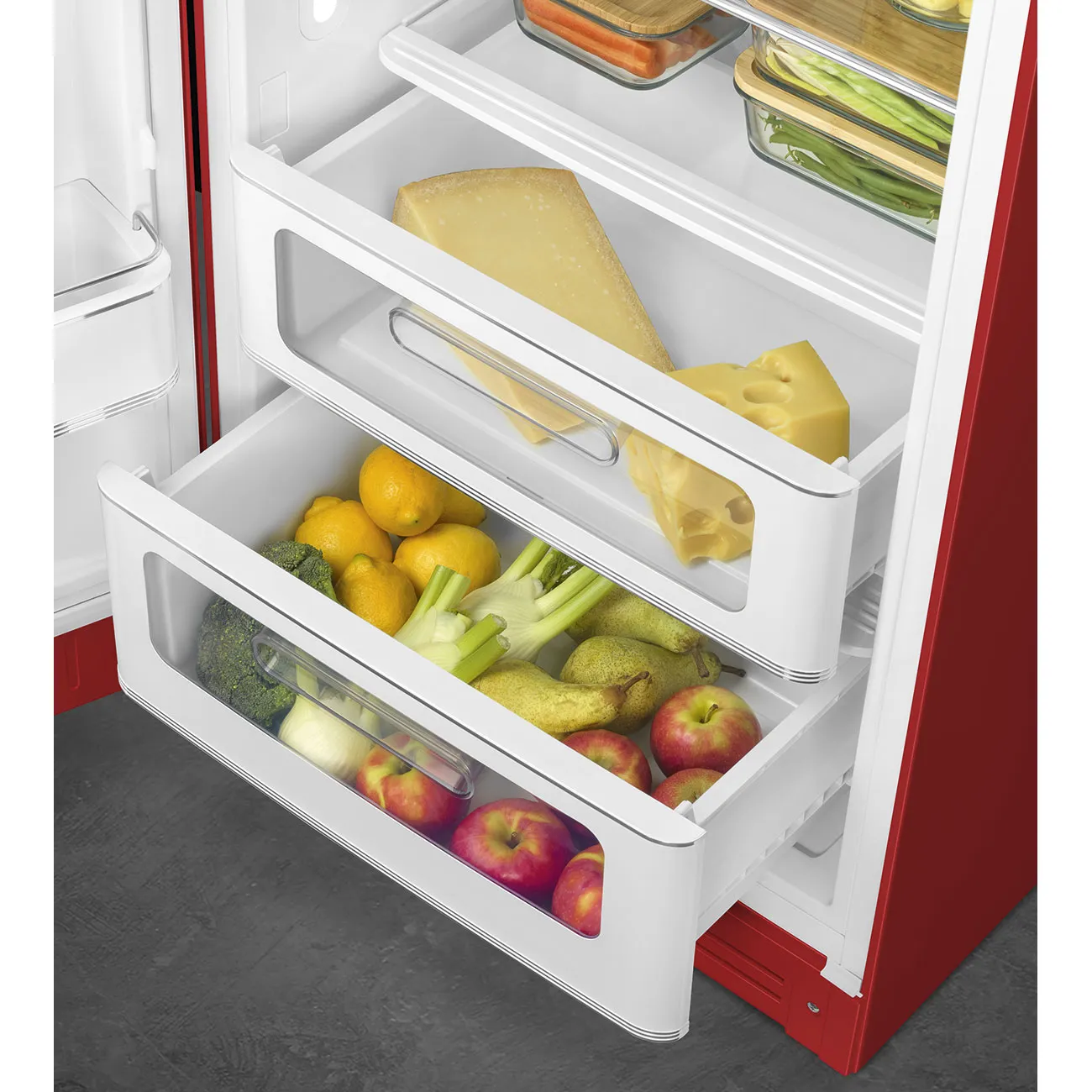 Холодильник SMEG FAB28LRD6 — фото 7