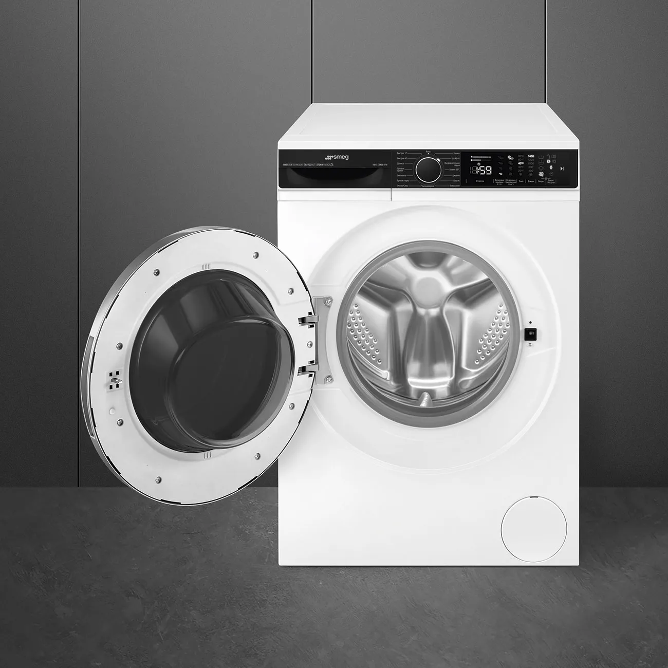 Стиральная машина SMEG WM3T04RU4 — фото 2