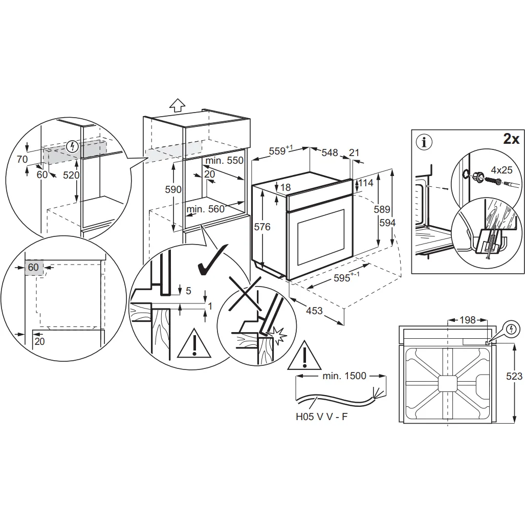 Духовой шкаф Electrolux LOE8F38X — фото 8