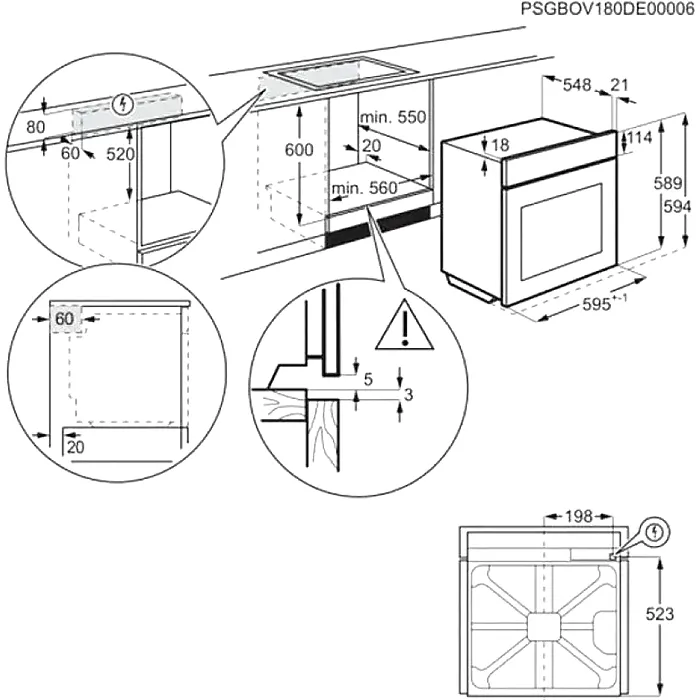 Духовой шкаф Electrolux LOE8P39Z — фото 5