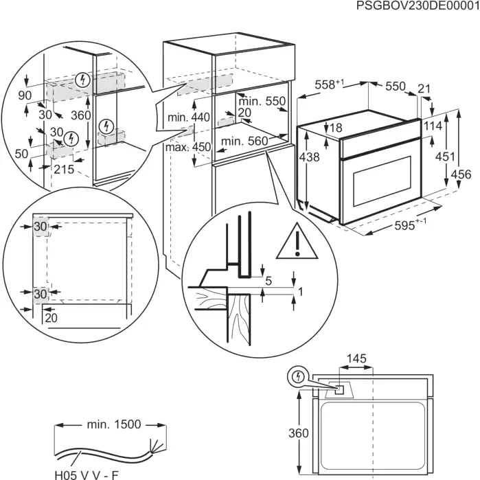 Духовой шкаф Electrolux LVL8E09Z — фото 7