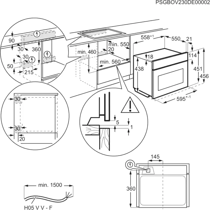 Духовой шкаф Electrolux LVL8E09Z — фото 8