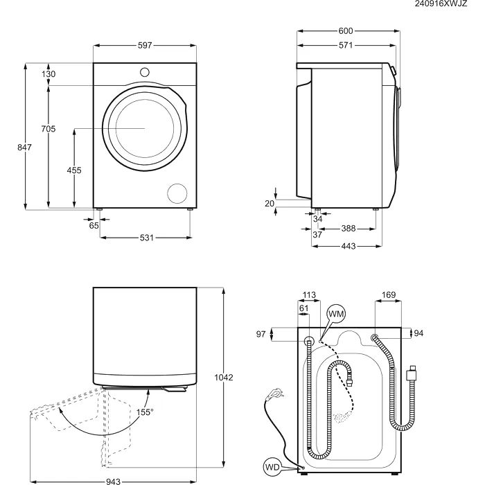 Стиральная машина Electrolux EW7W5697QE — фото 8