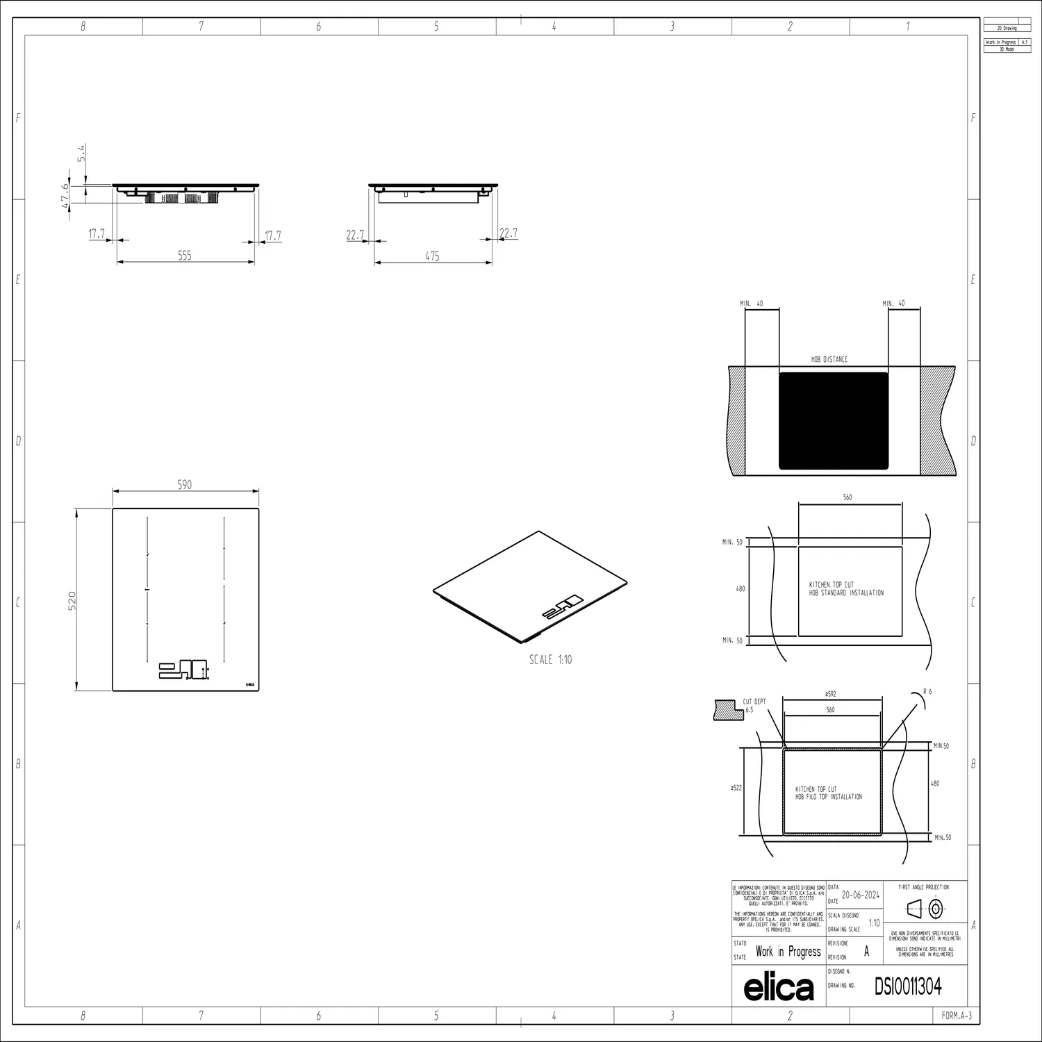 Варочная панель Elica PRF0199851 — фото 3