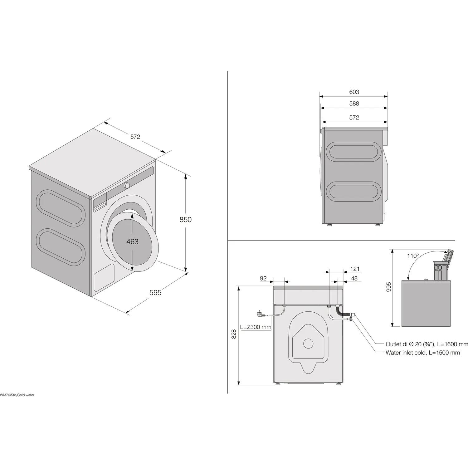Стиральная машина ASKO W1084BW — фото 6