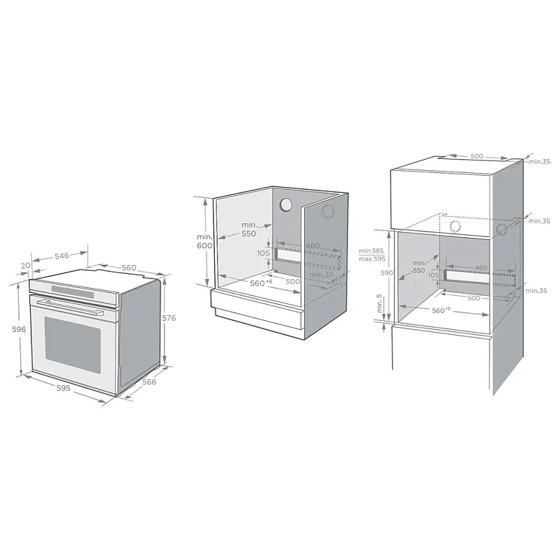 Духовой шкаф Korting OKB 1331 S GNBX — фото 6