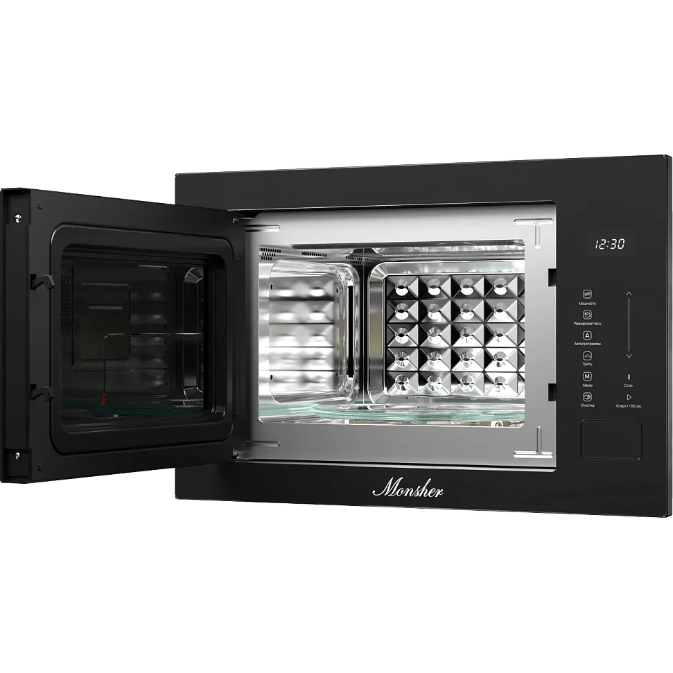 Микроволновая печь Monsher MMH 1025 Noir — фото 4