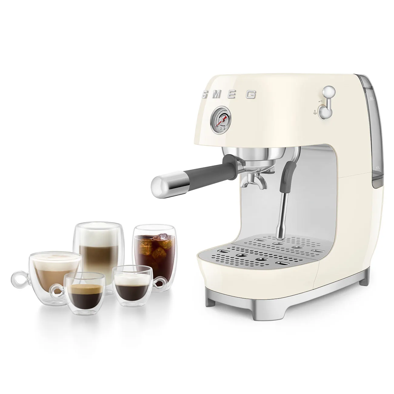 Кофемашина SMEG ECF03CREU — фото 10