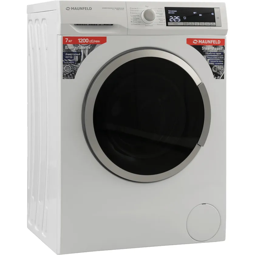 Стиральная машина Maunfeld MFWM127WH200 ST INVERTER SLIM — фото 2