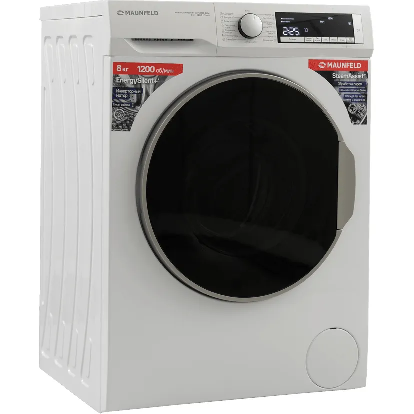 Стиральная машина Maunfeld MFWM128WH300 ST INVERTER SLIM — фото 5