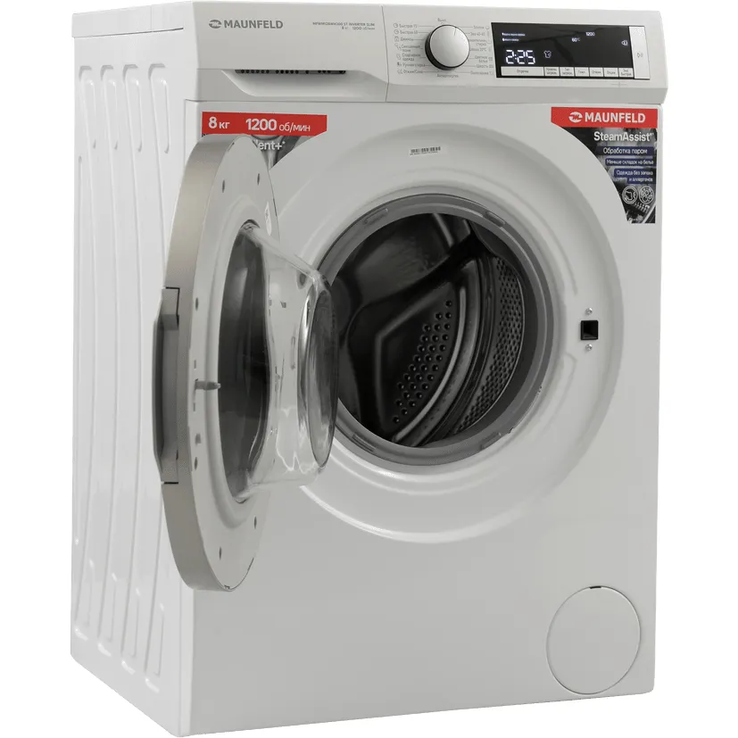 Стиральная машина Maunfeld MFWM128WH300 ST INVERTER SLIM — фото 7
