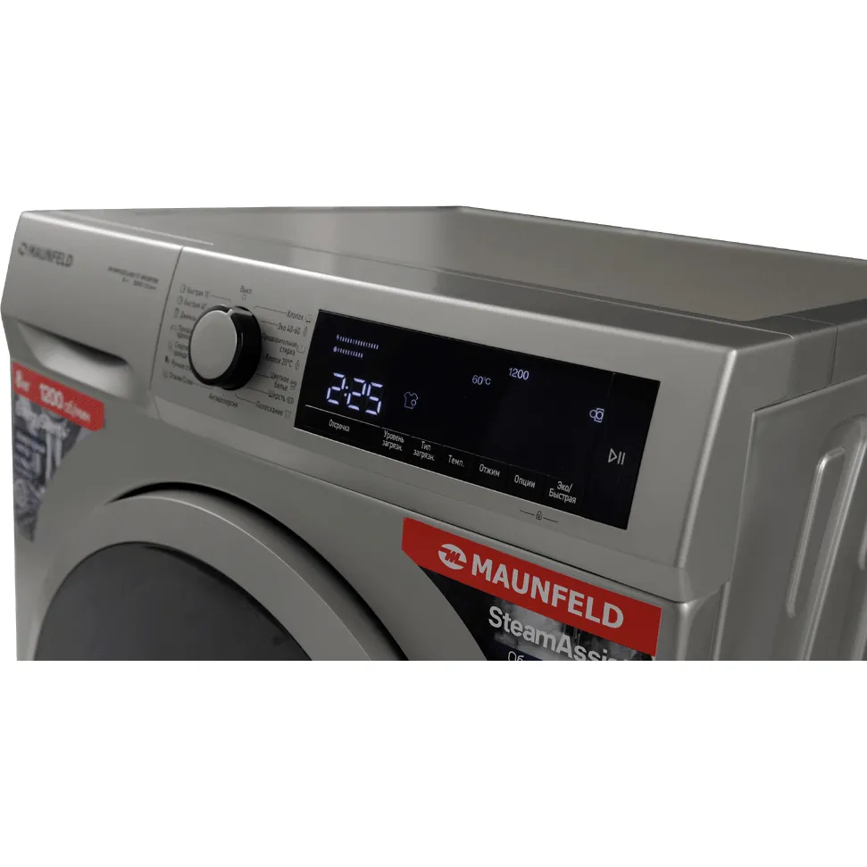 Стиральная машина Maunfeld MFWM128SL400 ST INVERTER — фото 4