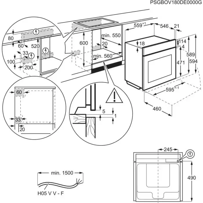 Духовой шкаф Electrolux COB8S39WZ — фото 3