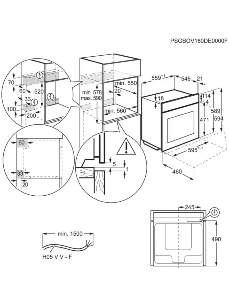 Духовой шкаф Electrolux EOE9P3ST — фото 2