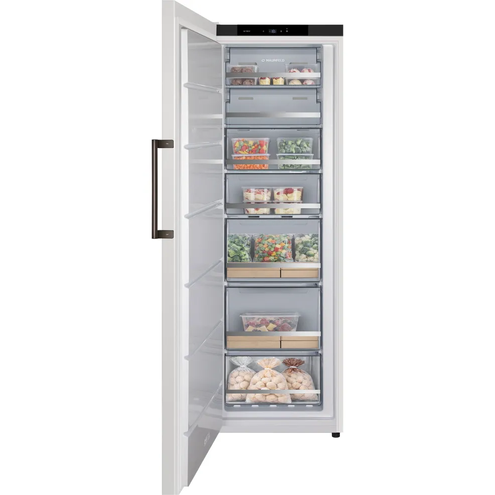 Морозильник Maunfeld MFFR186NFBW Inverter — фото 3