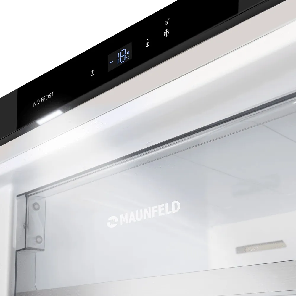 Морозильник Maunfeld MFFR186NFBW Inverter — фото 4