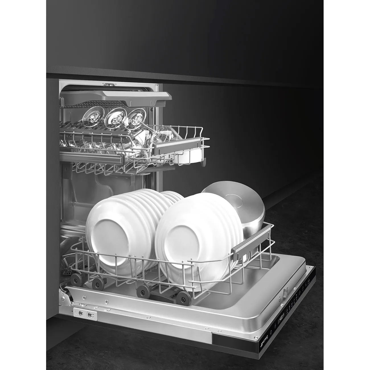 Посудомоечная машина SMEG ST4533CIN — фото 3