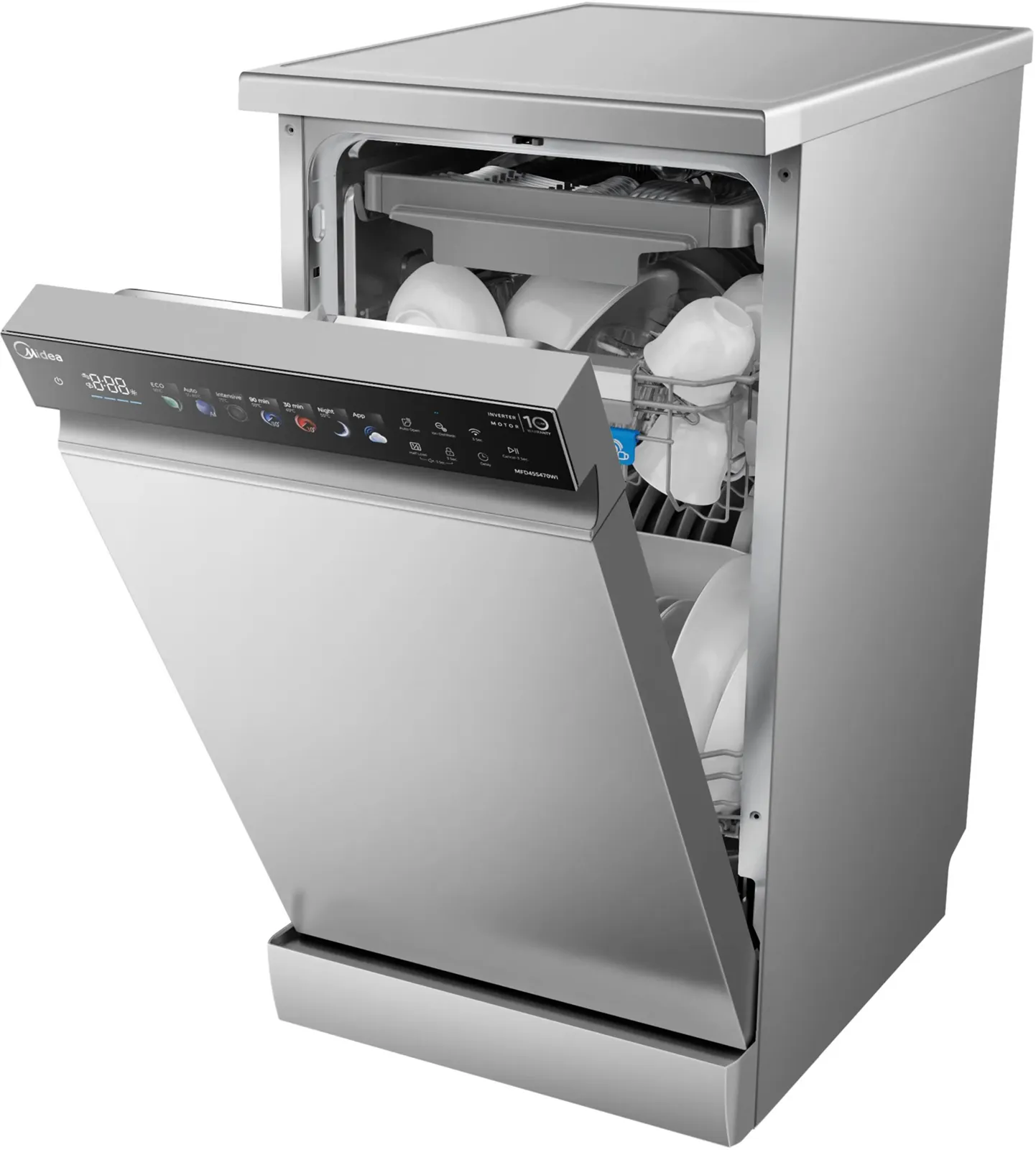 Посудомоечная машина Midea MFD45S460SI — фото 3