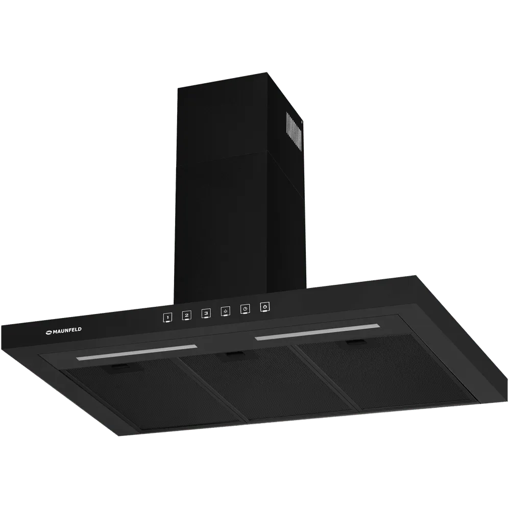 Вытяжка Maunfeld MODERN 90 TOUCH BLACK